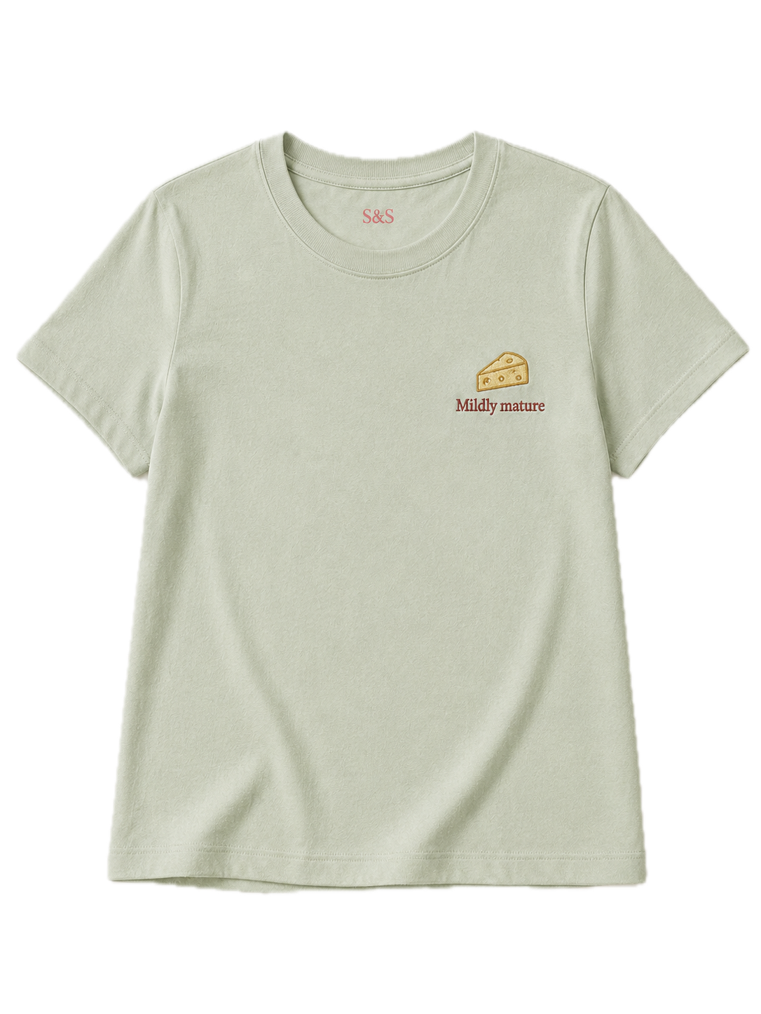 Sage Mildly Mature embroidered T-shirt