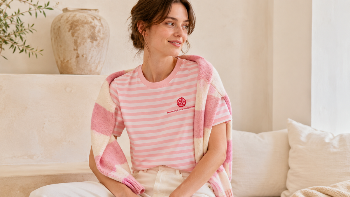 Sofia and Sterling knitwear campaign